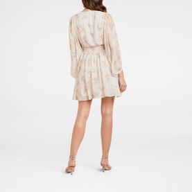 Peyton Blouson Sleeve Skater Dress