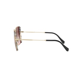 MU 56VS Rectangle Sunglasses