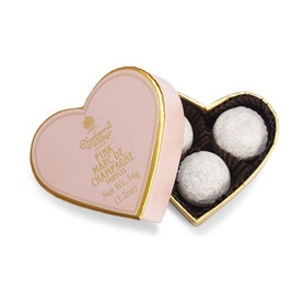 Pink Marc De Champagne Truffles 34g