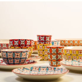 Hippy Dinner Plates Set of Four