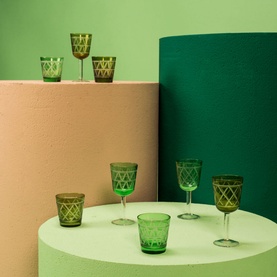 Tie Up Wine Glass Set of Four