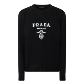 Intarsia Logo Sweater