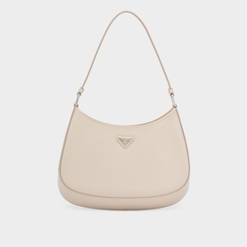 Cleo Brushed Leather Shoulder Bag