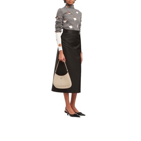 Cleo Brushed Leather Shoulder Bag
