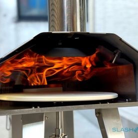 Rotating Pizza Oven And Stove In Oven