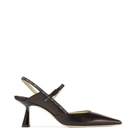Ray 65 Logo Ribbon Nappa Leather Pumps