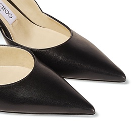 Ray 65 Logo Ribbon Nappa Leather Pumps