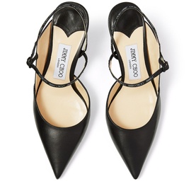 Ray 65 Logo Ribbon Nappa Leather Pumps