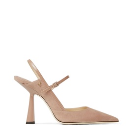 Ray 100 Suede & Patent Leather Slingback Pumps