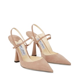 Ray 100 Suede & Patent Leather Slingback Pumps