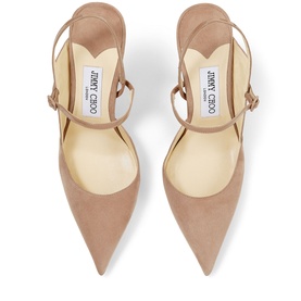 Ray 100 Suede & Patent Leather Slingback Pumps