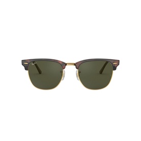 Havana Clubmaster Square Sunglasses Brown