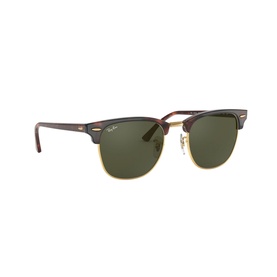 Havana Clubmaster Square Sunglasses RB3016 Brown