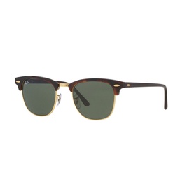 Havana Clubmaster Square Sunglasses RB3016 Brown