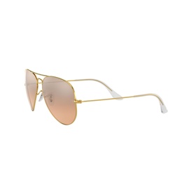 Aviator Large Metal Pilot Sunglasses  Gold-Tone