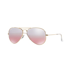 Aviator Large Metal Pilot Sunglasses  Gold-Tone