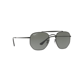 Polarised Square Sunglasses Black