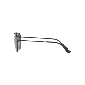 Polarised Square Sunglasses Black