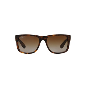 Havana Justin Rectangle Sunglasses Brown