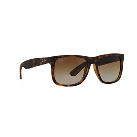 Havana Justin Rectangle Sunglasses Brown
