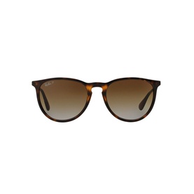 Havana Erika Pilot Plain Sunglasses Brown
