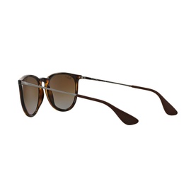 Havana Erika Pilot Plain Sunglasses Brown