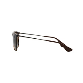 Havana Erika Pilot Plain Sunglasses Brown