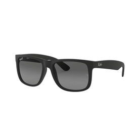 Justin Rectangle Dark Sunglasses Black