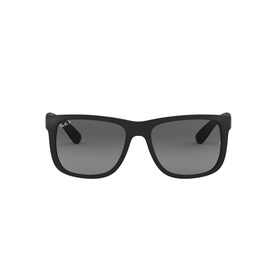 Justin Rectangle Dark Sunglasses Black
