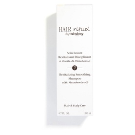 Sisley Hair Rituel Revitalising Smoothing Shampoo with Macadamia Oil, white 200ml carton packaging