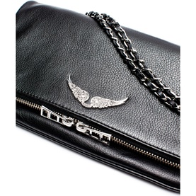 Rock Leather Clutch