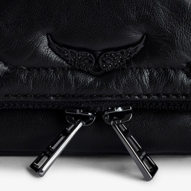 Rock Nano Quilted Leather Clutch