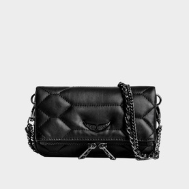 Rock Nano Quilted Leather Clutch