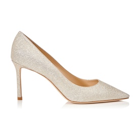 Romy 85 Dusty Glitter Pumps