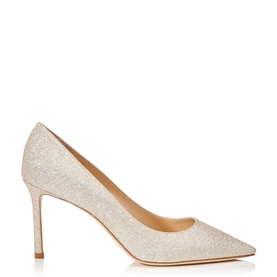 Romy 85 Dusty Glitter Pumps