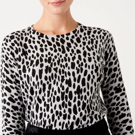 Riley Printed Sweater