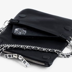 Rock Leather Clutch