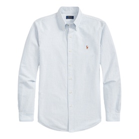 Custom Fit Stripe Oxford Shirt
