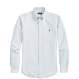 Custom Fit Stripe Oxford Shirt