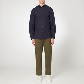 Garment Dyed Classic Slim Fit Shirt