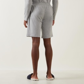 Embroidered Logo Lounge Shorts