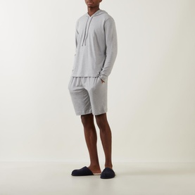 Embroidered Logo Lounge Shorts