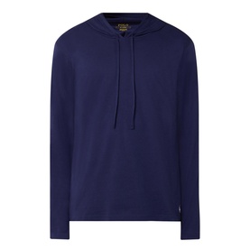 Embroidered Logo Lounge Hoodie