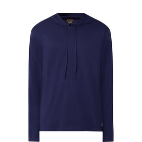 Embroidered Logo Lounge Hoodie
