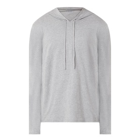 Embroidered Logo Lounge Hoodie
