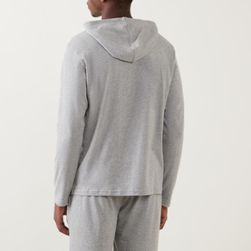 Embroidered Logo Lounge Hoodie