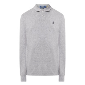 Long Sleeve Cotton Piqu&eacute; Polo Shirt