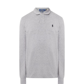 Long Sleeve Cotton Piqu&eacute; Polo Shirt