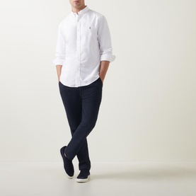 Logo Slim Fit Oxford Shirt