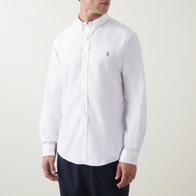 Logo Slim Fit Oxford Shirt